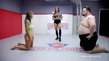 Wrestling bigtits busty big tits