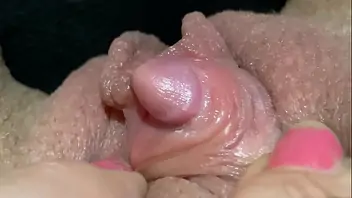 New Hairy Bush Big Clit Close Up Video Compilation Pov