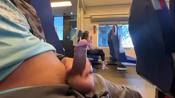 A Stranger Girl Jerked Off And Sucked Me In The Train In Public