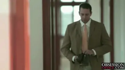 Kathia nobili brought a pair of highheeled shoes to her desk