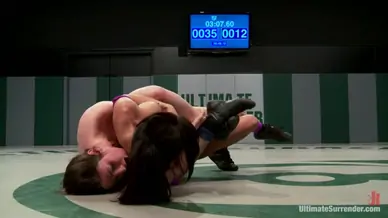 Undefeated gia dimarco gets slammed by rookie serena blair publicdisgrace