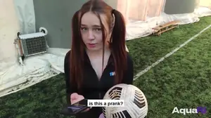 Hot babe with sexy legs