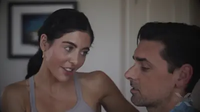 Girls today stepdaddy must be cheered up