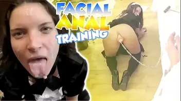 Amateur first anal pain