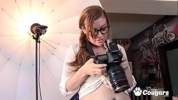 Amateur photo shoot turns into porn