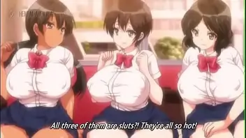 Anime young schoolgirls
