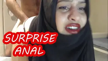 Arab big ass hijab anal