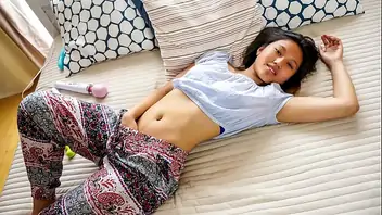 Big boob asian teen fucked to orgasm