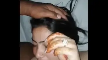 Cell phone video blowjob