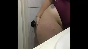 Chubby dildo masturbation