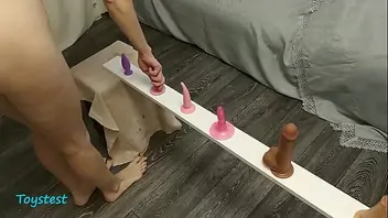Daughter testing toy