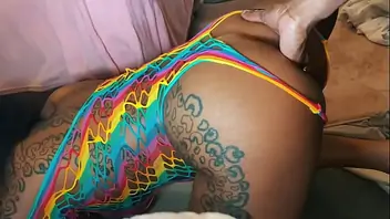 Ebony milf anal orgasm