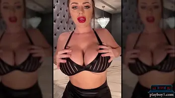 Fake tits webcam solo masturbate orgasm vibrator