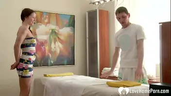 Homemade massage video