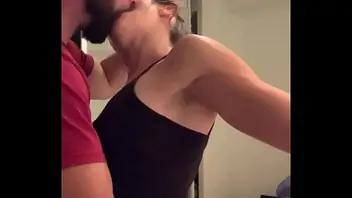 Lesbian kissing grondin