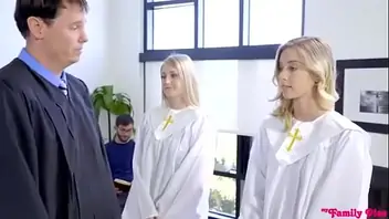 Nun fucking priest church