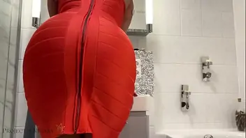 Sexy dress blowjob skirt