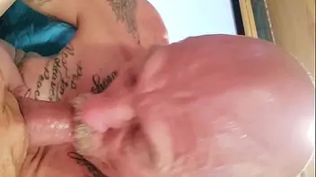 Squirting on self