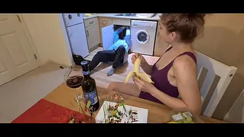 Wife seduce hidden camera